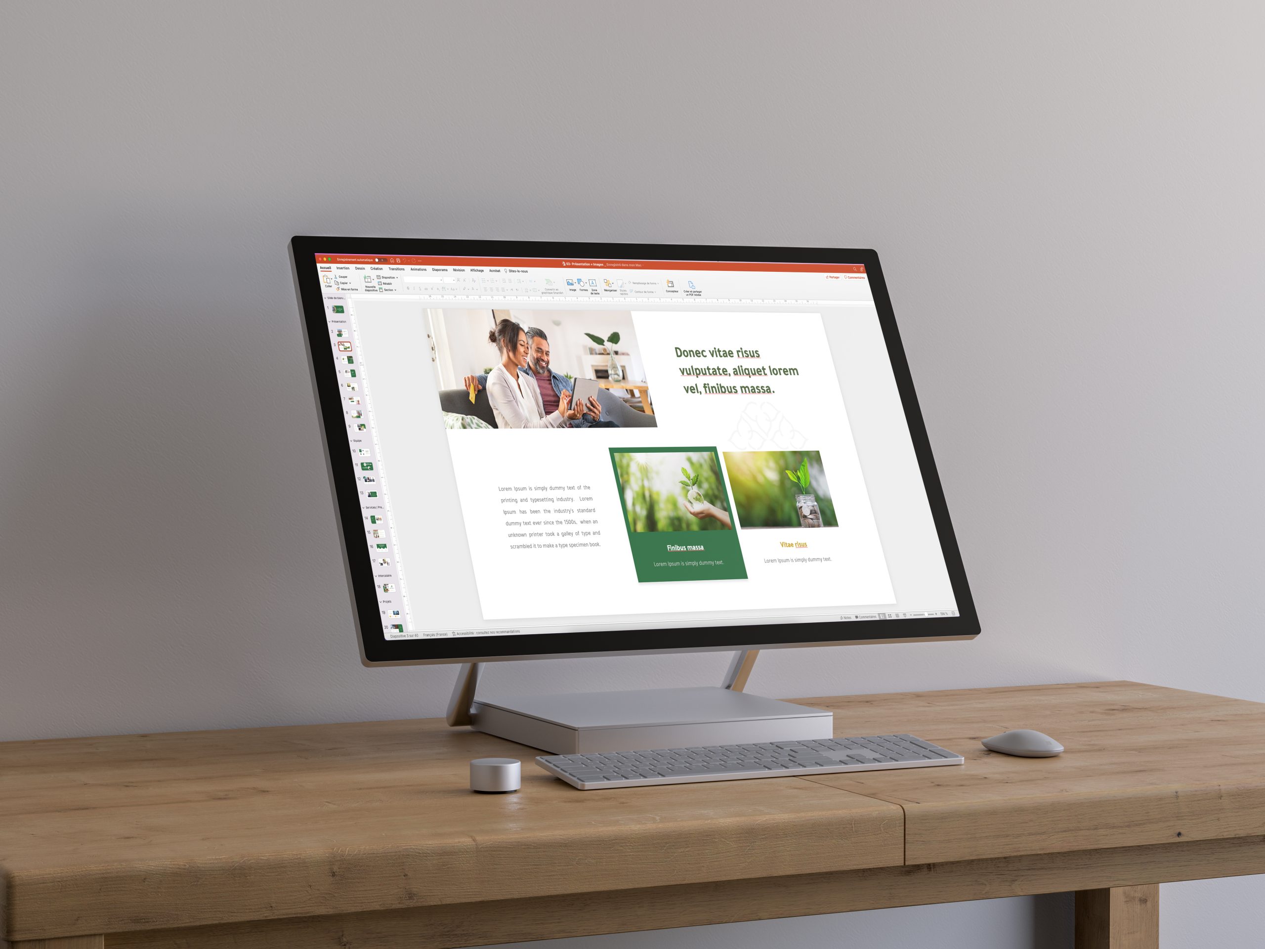 Présentation PowerPoint d'Al Akhdar Bank — Kreatech